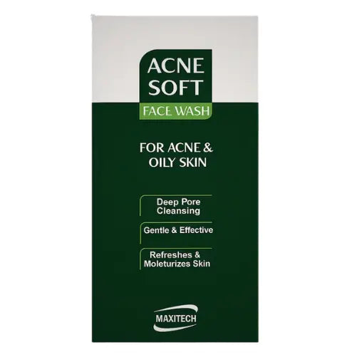 Acne Soft Cleanser, For Acne & Oily Skin, 100ml