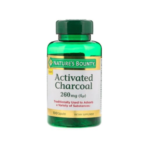 Activated Charcoal 260mg Soft Gel Capsule