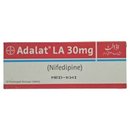 Adalat LA 30 mg tablet