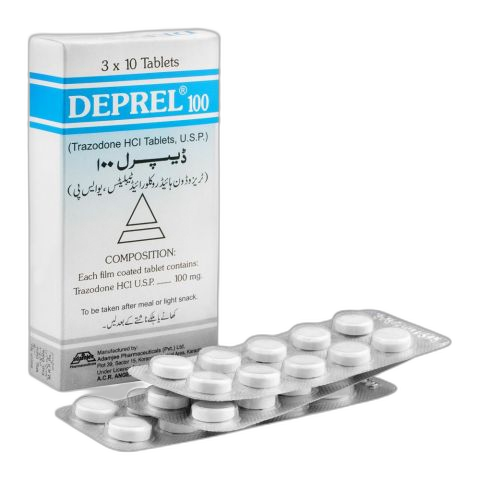 Adamjee Pharmaceuticals Deprel 100 Tablet, 30-Pack