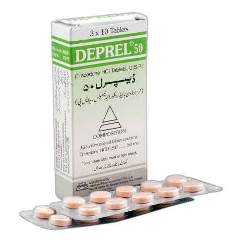 Adamjee Pharmaceuticals Deprel 50 Tablet, 30-Pack
