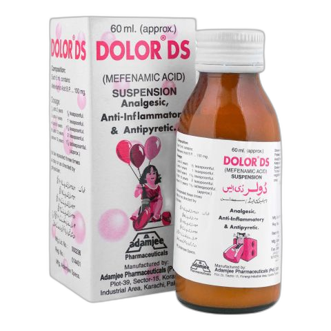 Adamjee Pharmaceuticals Dolor DS Suspension, 60ml