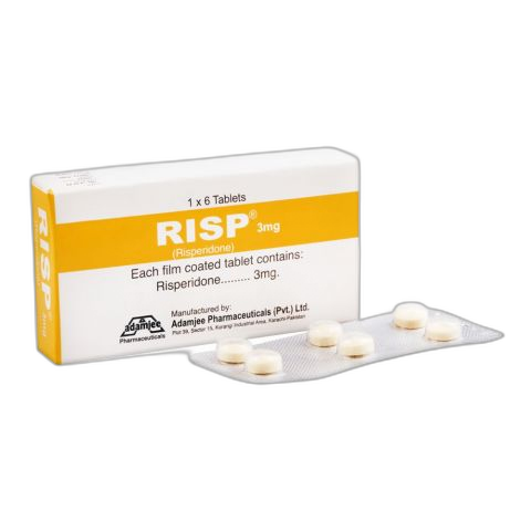 Adamjee Pharmaceuticals Risp Tablet, 3mg, 6-Pack