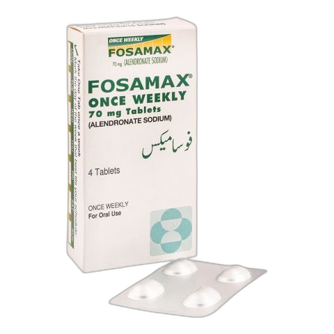 Aesica Pharmaceuticals Fosamax Tablet, 70mg, 4-Pack