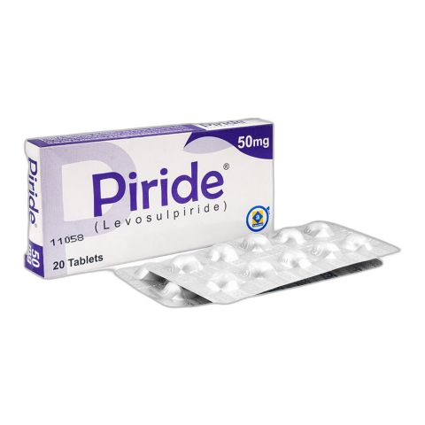 Amarant Pharmaceuticals Piride Tablet, 50mg, 20-Pack