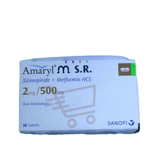 Amaryl-M.S.R 2mg/500mg sr tablet