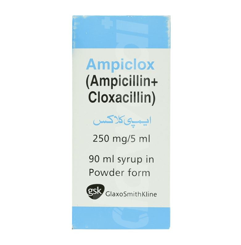 Ampiclox Syrup 250mg 90ml