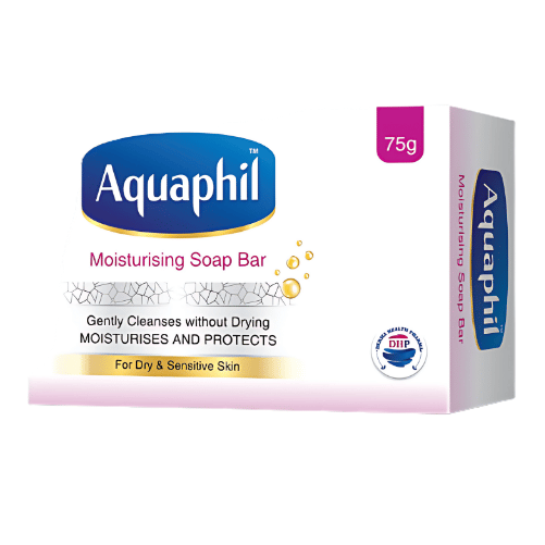 Aquaphil Moisturising Soap Bar 75mg