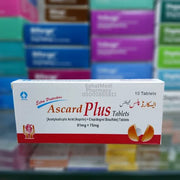 Ascard Plus 81mg/75mg tablet 10