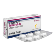AsianContinental Macrobac Tablet, 500mg, 6-Pack