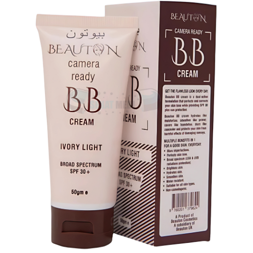 Beauton BB Cream 50gm SPF 30+ ivory light