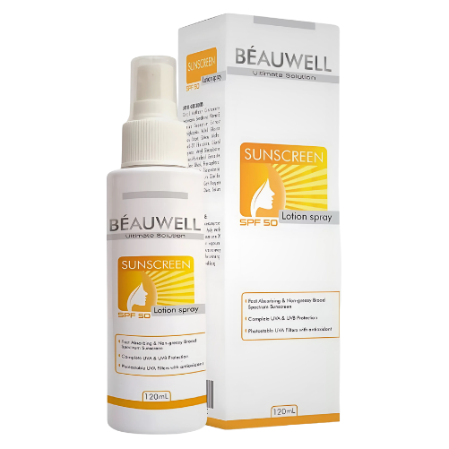 Beauwell SunScreen SPF50 Lotion Spray