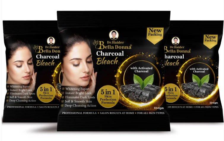 Bella Donna Charcoal Bleach Cream