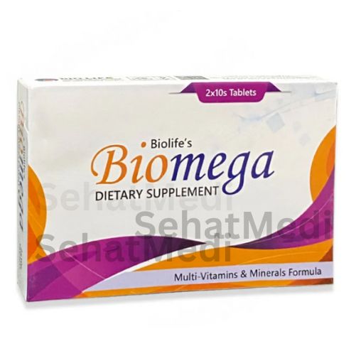 Biomega Dietary Supplement Tablets