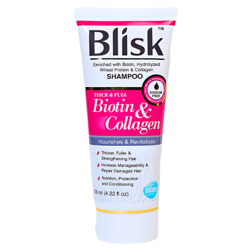 Blisk Biotin Collagen Shampoo 120ml