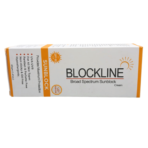 Blockline Broad Spectrum Sunblock Cream 40g