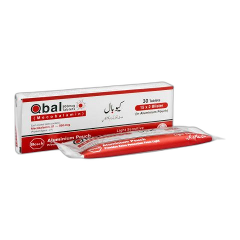 Bosch Pharmaceuticals Qbal Tablet, 500mg, 30-Pack