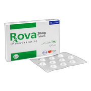 Bosch Pharmaceuticals Rova Tablet, 20mg, 10-Pack