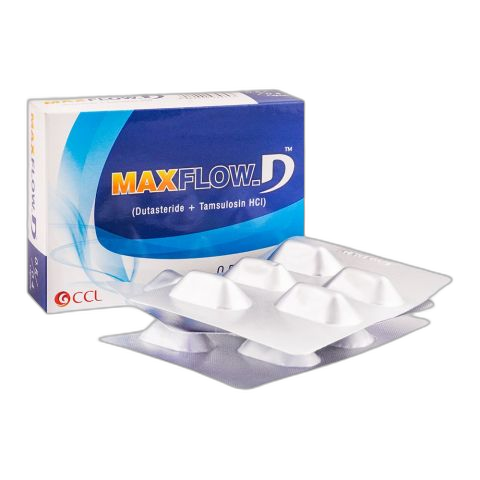 CCL Pharmaceuticals Max Flow-D Capsule, 0.5/0.4mg, 20-pack