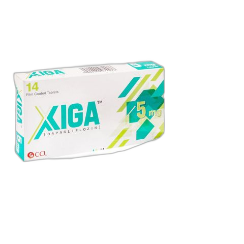CCL Pharmaceuticals Xiga Tablet, 5mg, 14-Pack