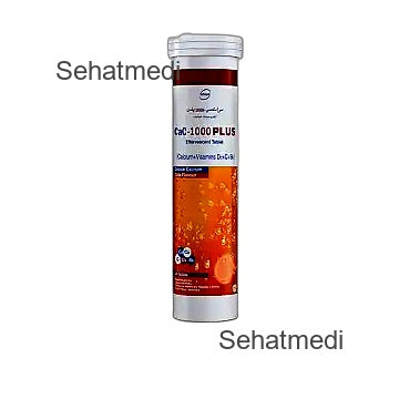Cac-1000 Plus Effervescent Cola Flavor Tablets (1 Bottle = 20 Tablets)