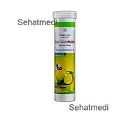 Cac 1000 Plus Effervescent Lemon Flavour Tablets (1 Bottle = 20 Tablets)