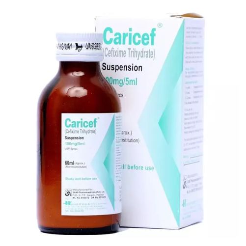 Caricef 60Ml Suspension 100Mg/5Ml