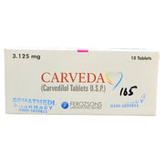 Ferozsons Laboratories Carveda Tablet, 3.125mg, 10-Pack