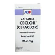 Ceclor 250mg 12 Capsules