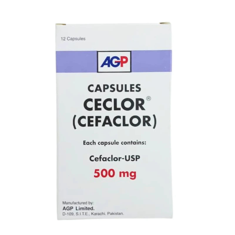 Ceclor Capsules 500mg