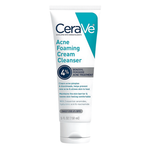 CeraVe Acne Foaming Cream Cleanser