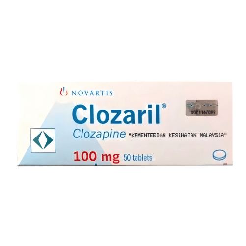 Clozaril Tablets 100mg