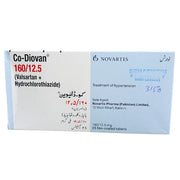 Co-Diovan Tablets 160/12.5 mg