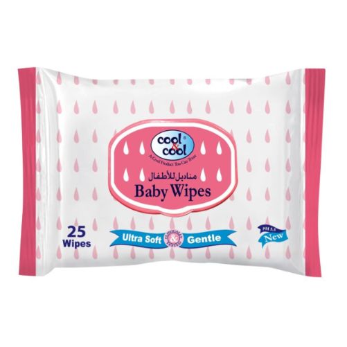 Cool & Cool Baby Wipes (Travel Pack)