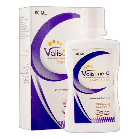 Crystolite Pharmaceuticals Valisone-C Creamy Lotion, 60ml