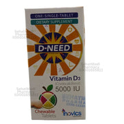 D Need tablets 5000iu 30tablets