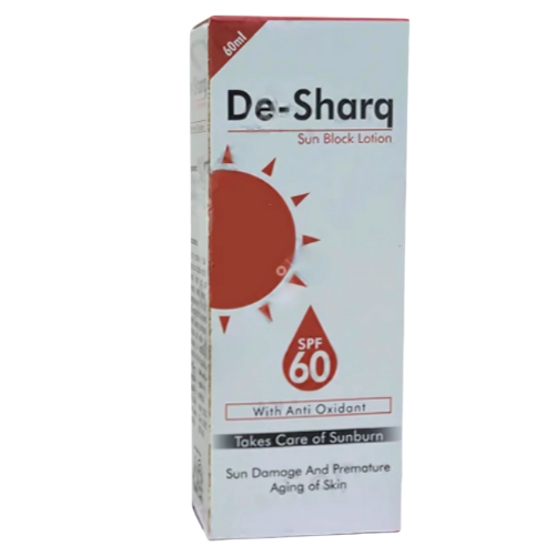 De-Sharq Sun Block SPF60 Lotion