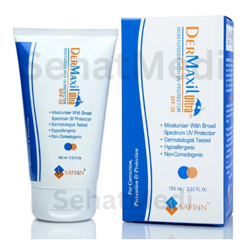 Dermaxil Ultra Moisturiser with UV Protector Sunblock Sunscreen 100ml