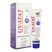Deu Tech UV-Stat SC Sebum Control Sunblock, For Oily, Acne Prone & Normal Skin, 30g