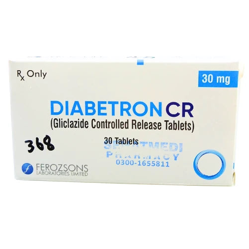 Diabetron CR 30mg Tablets