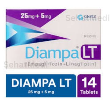 Diampa LT 25 mg / 5 mg tablet