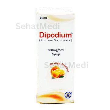 Dipodium 60ml Syrup 500mg/5ml