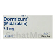 Dormicum Tablets 7.5 Mg