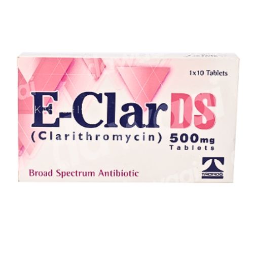 E-Clar DS 500mg Tablet