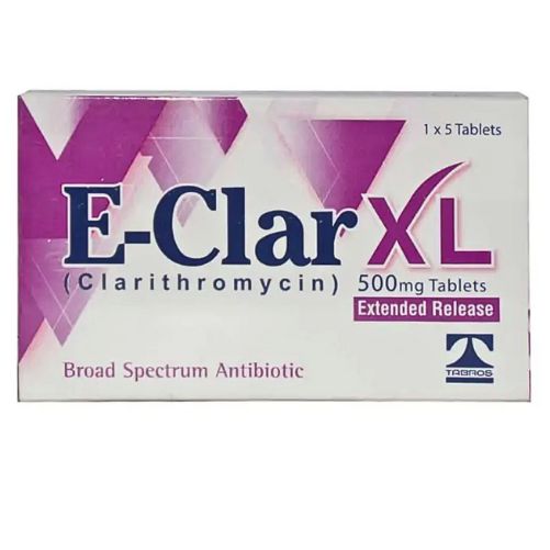 E-clar XL 500mg Tablet