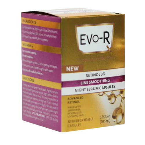 EVo-R Retonal 3% Night Serum Capsules