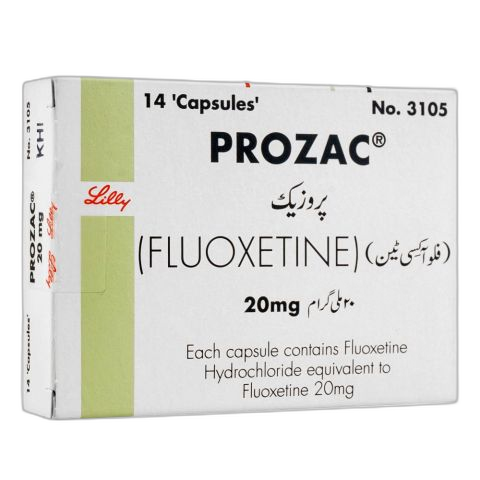 Eli Lilly Prozac Capsule, 20mg, 14-Pack
