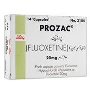 Eli Lilly Prozac Capsule, 20mg, 14-Pack