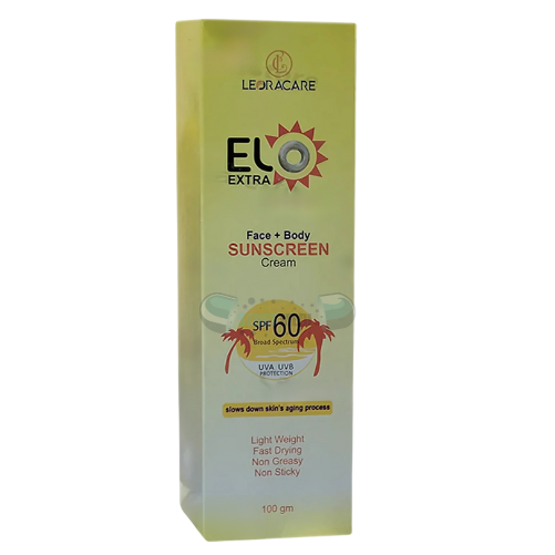 Elo Extra Sun Screen Cream SPF60 100gm