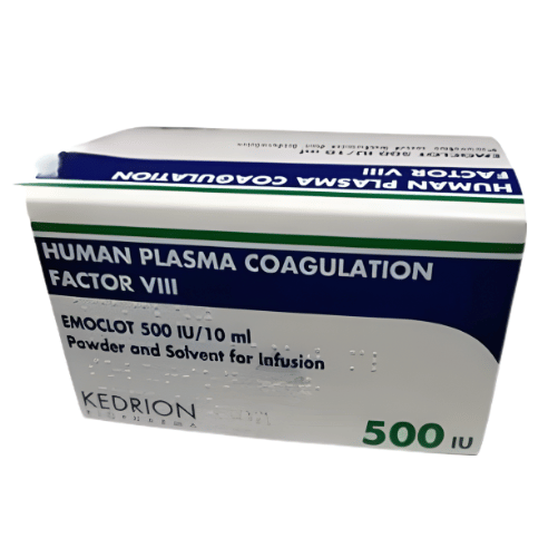 Emoclot Powder and Solvent 500IU/10ml